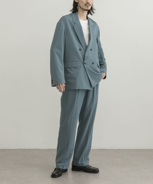 URBAN RESEARCH（アーバンリサーチ）の「URBAN RESEARCH iD　サイロギャバTWO TUCK SLACKS（その他パンツ・メンズ・ベージュ/グリーン/ネイビー・MEDIUM/LARGE）」の9枚目の写真