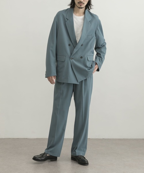 URBAN RESEARCH（アーバンリサーチ）の「URBAN RESEARCH iD　サイロギャバTWO TUCK SLACKS（その他パンツ・メンズ・ベージュ/グリーン/ネイビー・MEDIUM/LARGE）」の20枚目の写真