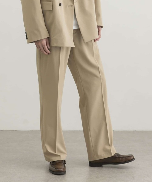 URBAN RESEARCH（アーバンリサーチ）の「URBAN RESEARCH iD　サイロギャバTWO TUCK SLACKS（その他パンツ・メンズ・ベージュ/グリーン/ネイビー・MEDIUM/LARGE）」の10枚目の写真