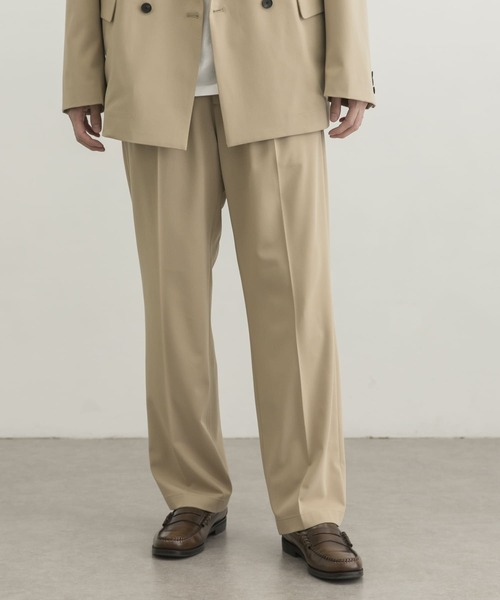 URBAN RESEARCH（アーバンリサーチ）の「URBAN RESEARCH iD　サイロギャバTWO TUCK SLACKS（その他パンツ・メンズ・ベージュ/グリーン/ネイビー・MEDIUM/LARGE）」の21枚目の写真