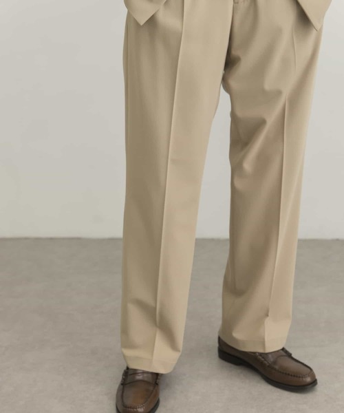 URBAN RESEARCH（アーバンリサーチ）の「URBAN RESEARCH iD　サイロギャバTWO TUCK SLACKS（その他パンツ・メンズ・ベージュ/グリーン/ネイビー・MEDIUM/LARGE）」の11枚目の写真