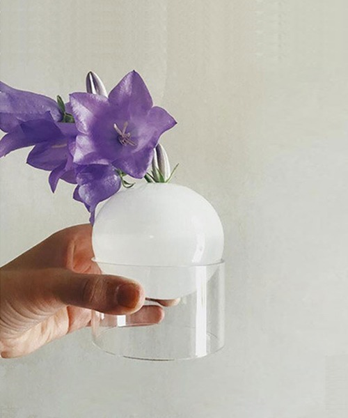 Opt!(オプト)の「〈Opt!/オプト〉FLOWER VASE/フラワーベース バルーン ミニ(フラワーベース・レディース・ピンク/オレンジ/ブルー/ミント/クリア・ONE SIZE)」の8枚目の写真