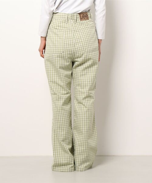 Lee(リー)の「Lee/リー マリンパッチ フレアパンツ(デニムパンツ・レディース・グリーン系その他/オレンジ系その他・SMALL/MEDIUM/X-SMALL)」の8枚目の写真