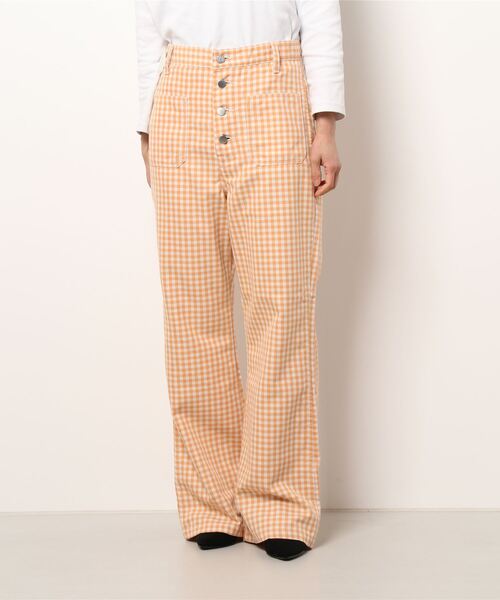 Lee(リー)の「Lee/リー マリンパッチ フレアパンツ(デニムパンツ・レディース・グリーン系その他/オレンジ系その他・SMALL/MEDIUM/X-SMALL)」の10枚目の写真