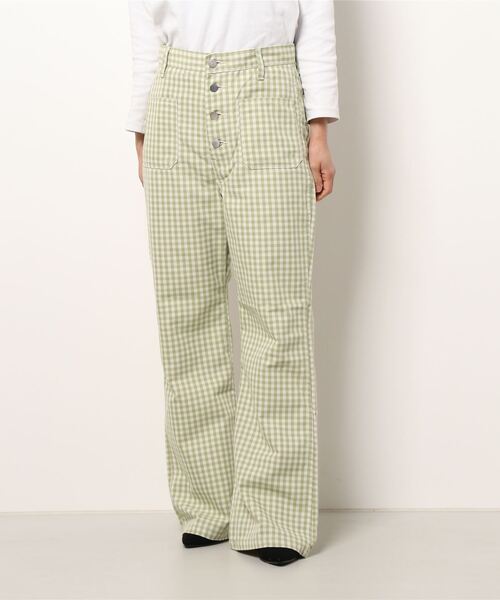 Lee(リー)の「Lee/リー マリンパッチ フレアパンツ(デニムパンツ・レディース・グリーン系その他/オレンジ系その他・SMALL/MEDIUM/X-SMALL)」の11枚目の写真