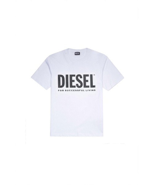 DIESEL（ディーゼル）の「メンズ Tシャツ スリムフィット ロゴ（Tシャツ/カットソー・メンズ・ホワイト/ブラック・LARGE/SMALL/X-SMALL/XX-LARGE/X-LARGE/MEDIUM/XXX-LARGE）」の6枚目の写真