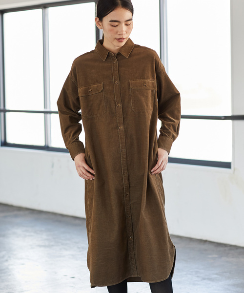 ブランド古着 シャツワンピース シャツワンピース American Holic アメリカンホリック のファッション通販 Zozoused