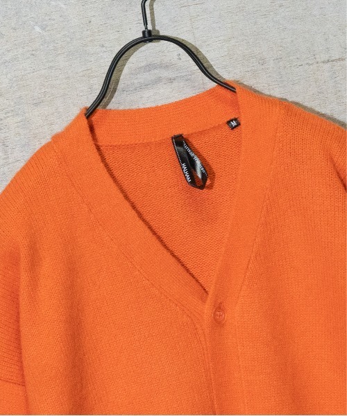 JOHN'S CLOSET（ジョンズクローゼット）の「【i】７Ｇアクリルシャギーカーディガン（カーディガン/ボレロ・メンズ・ライトブルー/レッド/オレンジ/グリーン/マスタード・MEDIUM/LARGE/X-LARGE）」の6枚目の写真