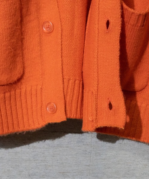 JOHN'S CLOSET（ジョンズクローゼット）の「【i】７Ｇアクリルシャギーカーディガン（カーディガン/ボレロ・メンズ・ライトブルー/レッド/オレンジ/グリーン/マスタード・MEDIUM/LARGE/X-LARGE）」の8枚目の写真