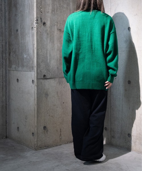 JOHN'S CLOSET（ジョンズクローゼット）の「【i】７Ｇアクリルシャギーカーディガン（カーディガン/ボレロ・メンズ・ライトブルー/レッド/オレンジ/グリーン/マスタード・MEDIUM/LARGE/X-LARGE）」の14枚目の写真