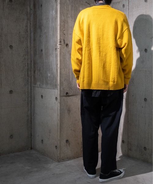 JOHN'S CLOSET（ジョンズクローゼット）の「【i】７Ｇアクリルシャギーカーディガン（カーディガン/ボレロ・メンズ・ライトブルー/レッド/オレンジ/グリーン/マスタード・MEDIUM/LARGE/X-LARGE）」の17枚目の写真