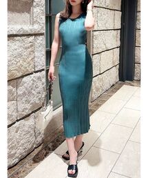 RESEXXY | バックオープンリブニットワンピース(ワンピース)