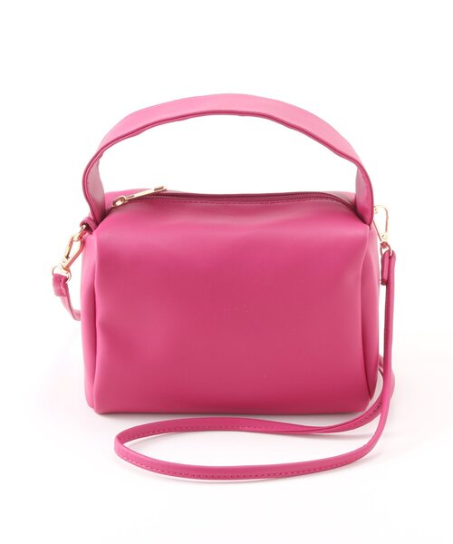 frames RAY CASSIN（フレームスレイカズン）の「キャラメルボックスショルダー（ショルダーバッグ・レディース・ピンク/オフホワイト/グリーン/ブラック・FREE）」の4枚目の写真