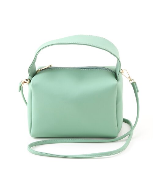 frames RAY CASSIN（フレームスレイカズン）の「キャラメルボックスショルダー（ショルダーバッグ・レディース・ピンク/オフホワイト/グリーン/ブラック・FREE）」の11枚目の写真