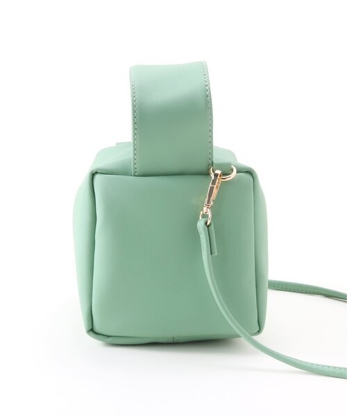 frames RAY CASSIN（フレームスレイカズン）の「キャラメルボックスショルダー（ショルダーバッグ・レディース・ピンク/オフホワイト/グリーン/ブラック・FREE）」の13枚目の写真