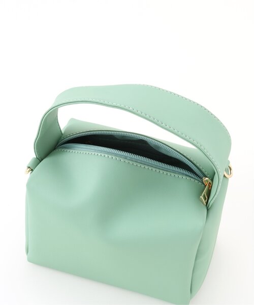 frames RAY CASSIN（フレームスレイカズン）の「キャラメルボックスショルダー（ショルダーバッグ・レディース・ピンク/オフホワイト/グリーン/ブラック・FREE）」の17枚目の写真