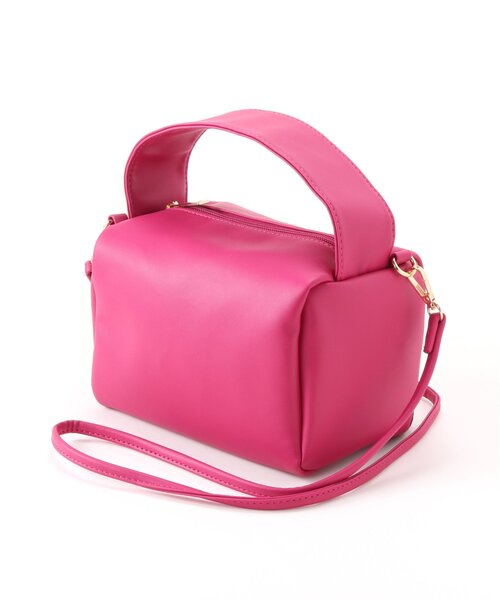 frames RAY CASSIN（フレームスレイカズン）の「キャラメルボックスショルダー（ショルダーバッグ・レディース・ピンク/オフホワイト/グリーン/ブラック・FREE）」の18枚目の写真