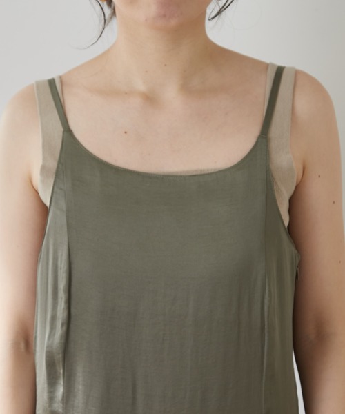 SHENERY（シーナリー）の「サテンマーメイドキャミドレス（ドレス・レディース・カーキ・38/36）」の19枚目の写真