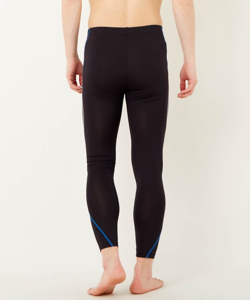 FILA（フィラ）の「FILA/フィラ ラッシュガード コンプレッションレギンス/無地 接触冷感 吸水速乾 水陸両用 ＵＶケア  411120（レギンス/スパッツ・メンズ・ブラック/ブルー/ネイビー・LL/M/L/XL）」の8枚目の写真