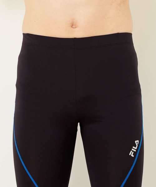 FILA（フィラ）の「FILA/フィラ ラッシュガード コンプレッションレギンス/無地 接触冷感 吸水速乾 水陸両用 ＵＶケア  411120（レギンス/スパッツ・メンズ・ブラック/ブルー/ネイビー・LL/M/L/XL）」の7枚目の写真