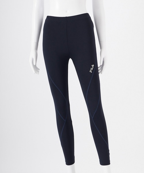 FILA（フィラ）の「FILA/フィラ ラッシュガード コンプレッションレギンス/無地 接触冷感 吸水速乾 水陸両用 ＵＶケア  411120（レギンス/スパッツ・メンズ・ブラック/ブルー/ネイビー・LL/M/L/XL）」の18枚目の写真
