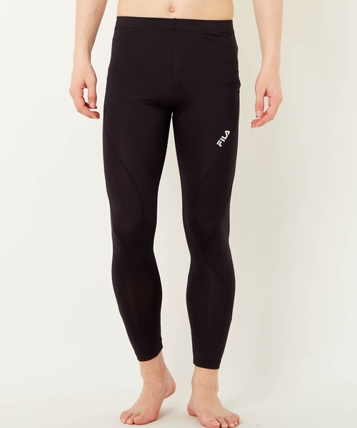 FILA（フィラ）の「FILA/フィラ ラッシュガード コンプレッションレギンス/無地 接触冷感 吸水速乾 水陸両用 ＵＶケア  411120（レギンス/スパッツ・メンズ・ブラック/ブルー/ネイビー・LL/M/L/XL）」の19枚目の写真