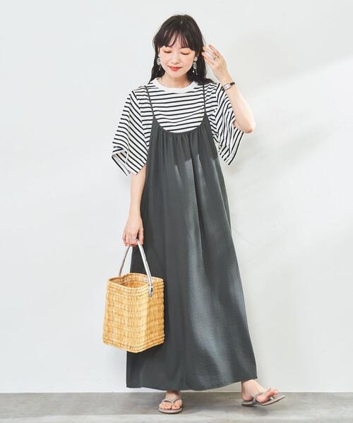 Fatima morocco（ファティマモロッコ）の「Market（マーケット）Fatima Morocco（ファティマモロッコ）巾着付きバスケット（かごバッグ・レディース・ブラック/シルバー・FREE）」の14枚目の写真