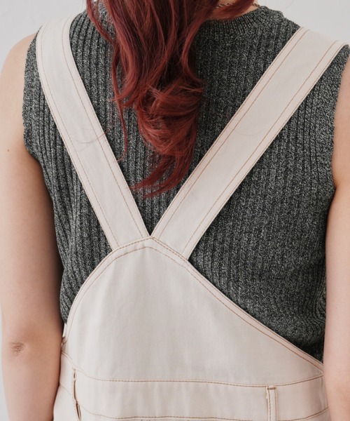 prose verse（プロズヴェール）の「マーメイドジャンパースカート（ワンピース・レディース・アイボリー/インディゴブルー・MEDIUM）」の14枚目の写真