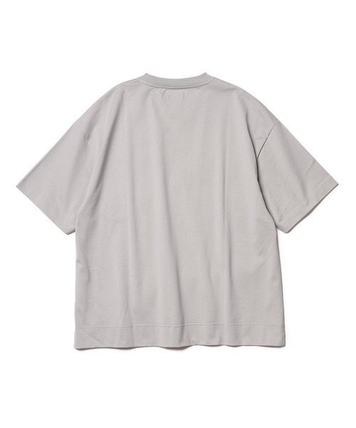 MR.OLIVE(ミスターオリーブ)の「ロイヤル ハイガーゼコットン / オーバーサイズ Tシャツ(Tシャツ/カットソー・メンズ・ダークグレー/グレー/アイボリー/グレー系その他・LARGE/MEDIUM/SMALL)」の7枚目の写真