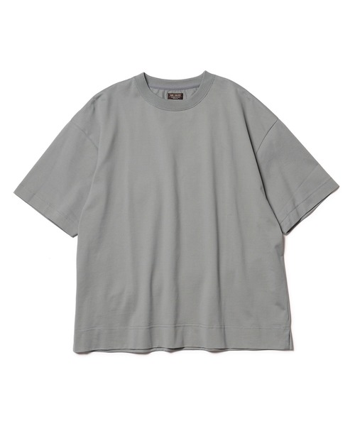 MR.OLIVE(ミスターオリーブ)の「ロイヤル ハイガーゼコットン / オーバーサイズ Tシャツ(Tシャツ/カットソー・メンズ・ダークグレー/グレー/アイボリー/グレー系その他・LARGE/MEDIUM/SMALL)」の9枚目の写真