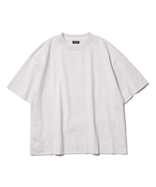 MR.OLIVE(ミスターオリーブ)の「ロイヤル ハイガーゼコットン / オーバーサイズ Tシャツ(Tシャツ/カットソー・メンズ・ダークグレー/グレー/アイボリー/グレー系その他・LARGE/MEDIUM/SMALL)」の8枚目の写真