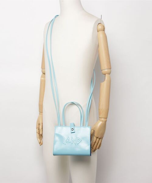 LAND by MILKBOY（ランドバイミルクボーイ）の「Faux leather ミニバッグ（ショルダーバッグ・レディース・A/B・FREE）」の18枚目の写真