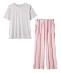 PEACH JOHN（ピーチジョン）の「【柔らかTシャツ＆リラックスパンツのセットアップ】メンズグッドスリーピィパジャマ（ルームウェア/パジャマ・メンズ）」