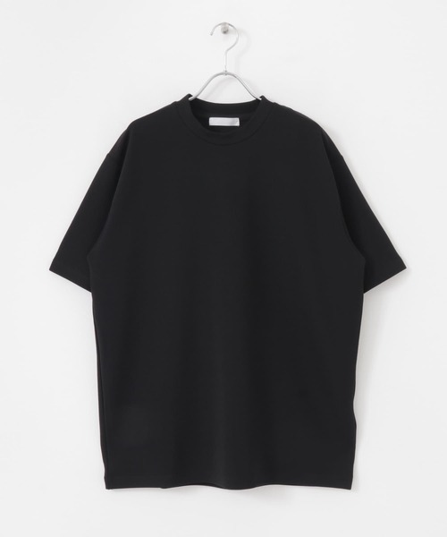SENSE OF PLACE by URBAN RESEARCH（センスオブプレイスバイアーバンリサーチ）の「ツイルポンチTシャツ(5分袖)（Tシャツ/カットソー・メンズ・ホワイト/ブラック/カーキ・MEDIUM/LARGE）」の10枚目の写真