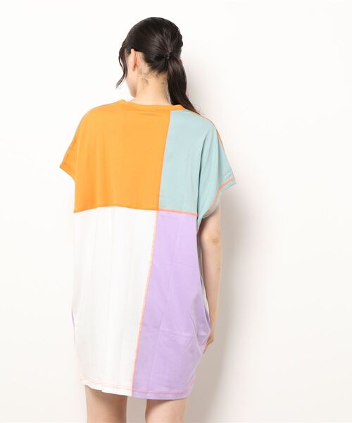 チチカカ（チチカカ）の「吸汗速乾ブロッキングワンピース（チュニック・レディース・その他1/その他2・FREE）」の4枚目の写真