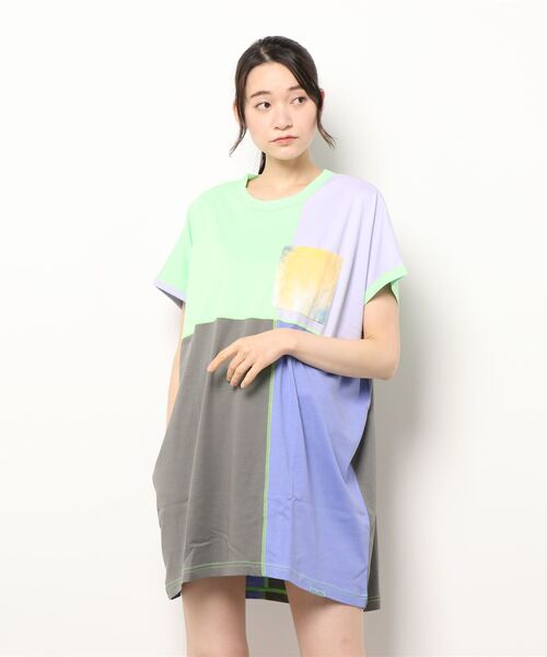 チチカカ（チチカカ）の「吸汗速乾ブロッキングワンピース（チュニック・レディース・その他1/その他2・FREE）」の19枚目の写真