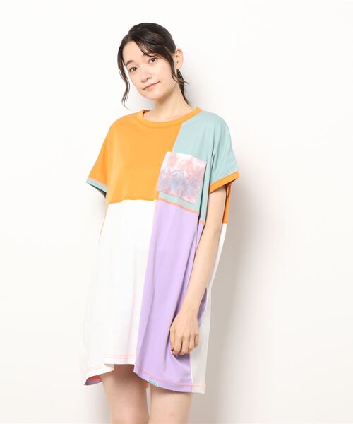 チチカカ（チチカカ）の「吸汗速乾ブロッキングワンピース（チュニック・レディース・その他1/その他2・FREE）」の20枚目の写真