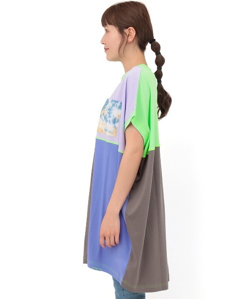 チチカカ（チチカカ）の「吸汗速乾ブロッキングワンピース（チュニック・レディース・その他1/その他2・FREE）」の10枚目の写真