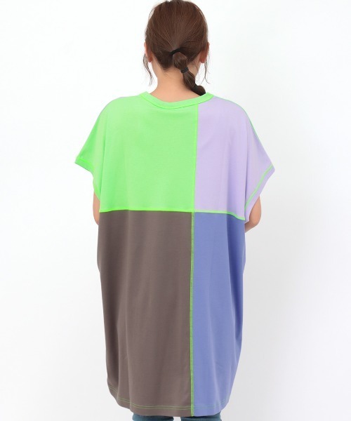 チチカカ（チチカカ）の「吸汗速乾ブロッキングワンピース（チュニック・レディース・その他1/その他2・FREE）」の11枚目の写真