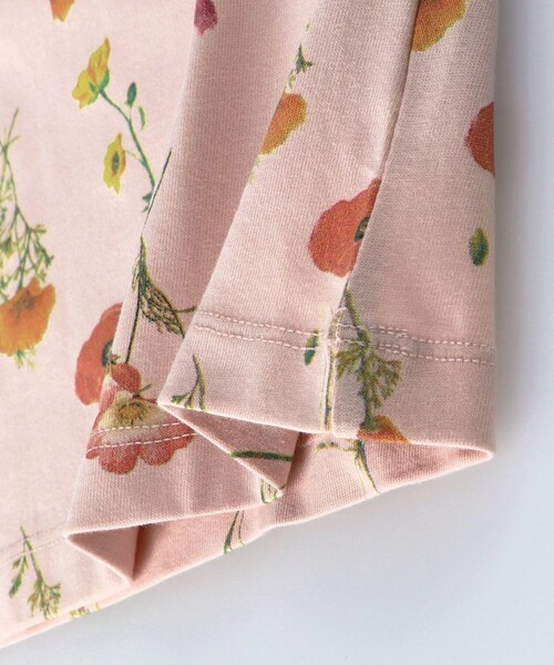 BRANSHES（ブランシェス）の「花柄半袖Tシャツ（Tシャツ/カットソー・キッズ・ピンク/オフホワイト・120/110/100/140/90/130/150）」の5枚目の写真