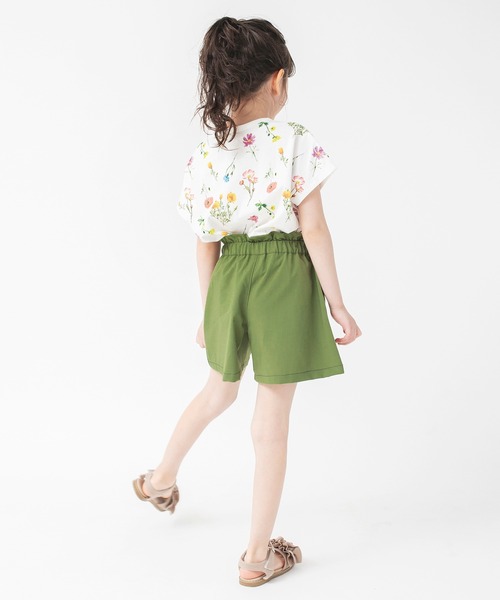 BRANSHES（ブランシェス）の「花柄半袖Tシャツ（Tシャツ/カットソー・キッズ・ピンク/オフホワイト・120/110/100/140/90/130/150）」の11枚目の写真