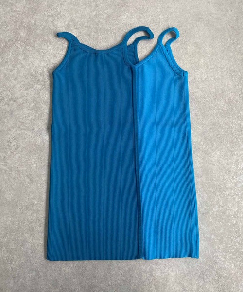 Rady バイカラーリブタンク Anside（アンサイド）の「バイカラーリブタンク（タンクトップ）」 - WEAR