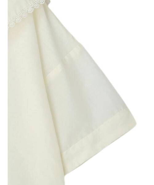 Green Parks(グリーンパークス)の「I 襟付きフリルブラウス(シャツ/ブラウス・レディース・ブラック/オフホワイト・FREE)」の21枚目の写真