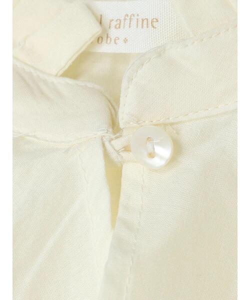 Green Parks(グリーンパークス)の「I 襟付きフリルブラウス(シャツ/ブラウス・レディース・ブラック/オフホワイト・FREE)」の18枚目の写真