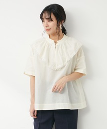 Green　Parks | I 襟付きフリルブラウス(シャツ/ブラウス)