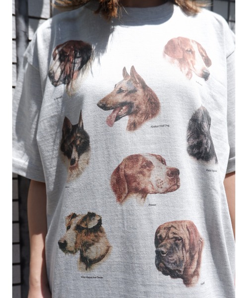 BEAVER(ビーバー)の「Hub PRODUCTS/ハブプロダクツ CAT/DOG TEE(Tシャツ/カットソー・レディース・ホワイト/オートミール・MEDIUM/LARGE/X-LARGE)」の17枚目の写真