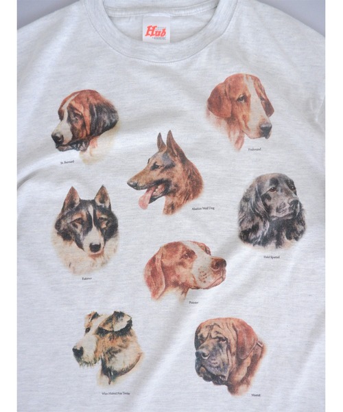 BEAVER(ビーバー)の「Hub PRODUCTS/ハブプロダクツ CAT/DOG TEE(Tシャツ/カットソー・レディース・ホワイト/オートミール・MEDIUM/LARGE/X-LARGE)」の21枚目の写真