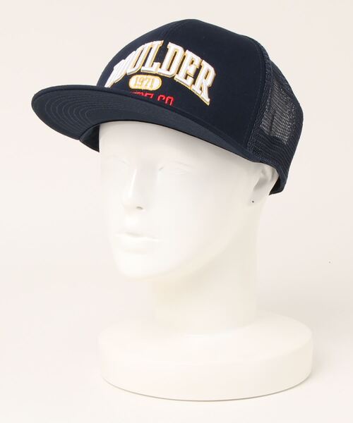 CAMP7（キャンプセブン）の「【CAMP7】Ｆバイザーメッシュキャップ（キャップ・メンズ・ベージュ/ネイビー/ブラック・フリー）」の3枚目の写真