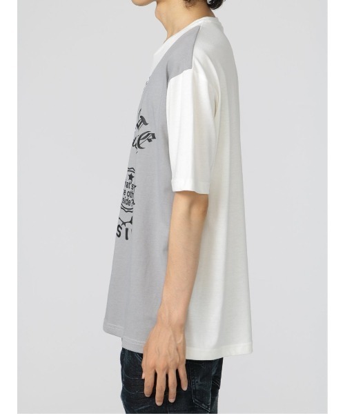 2016 TOKAI SAGAMI 選手シャツ カラーサーフメンズTシャツ【STRONG CURRENT】(XL LT BLUE