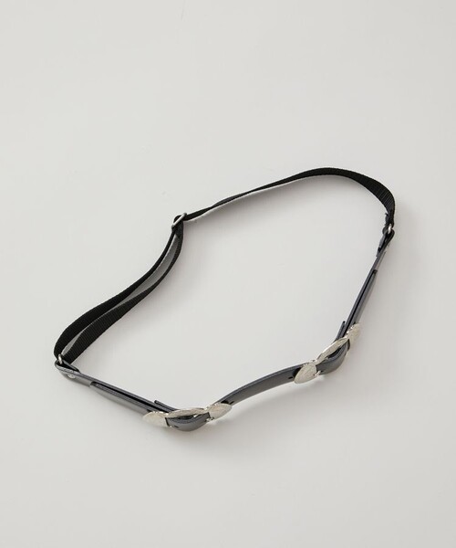 TOGA PULLA（トーガ　プルラ）の「【TOGA PULLA(トーガプルラ)】ダブルバックルコンチョベルト TP22-AH220（ベルト・レディース・ブラック・FREE）」の7枚目の写真